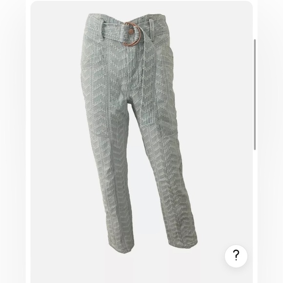 Happy × Nature Ultra High Rise Seamed Jeans Swiss Dot Straight Leg Size … - Picture 3 of 13